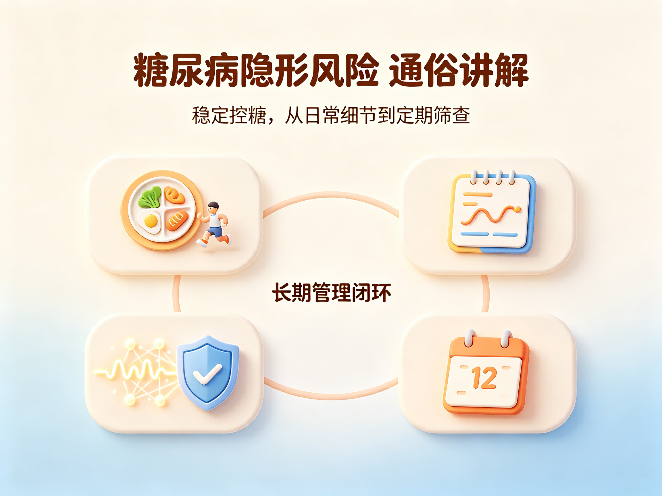 糖尿病隐形风险 通俗讲解