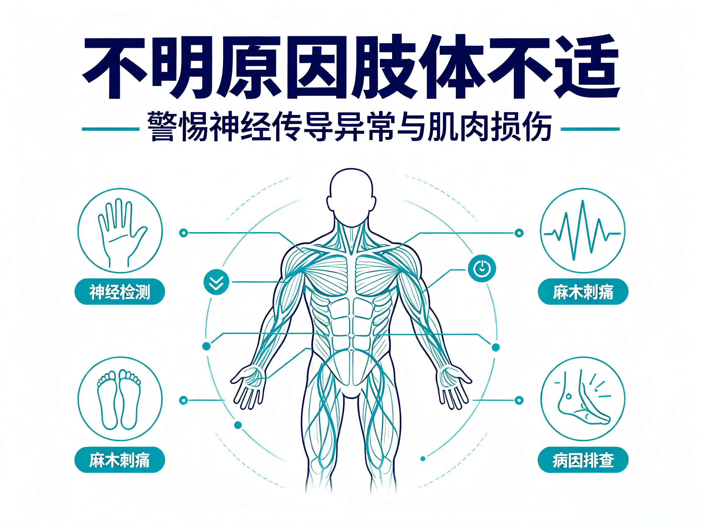肌电图检查适用症状｜出现这些情况一定要及时筛查